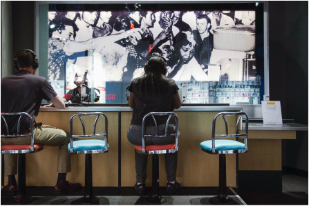 Lunch Counter Exhibit, Civil Rights Museum